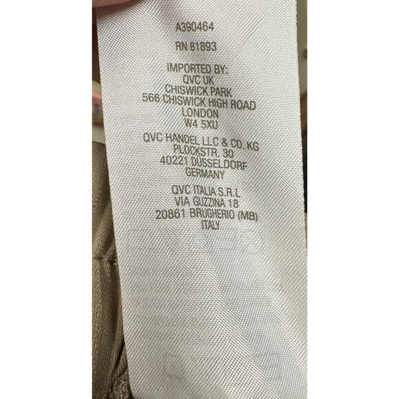 Susan Graver Cropped Pants 3XP Womens Liquid Knit Slinky Travel Office Capris - Picture 4 of 5